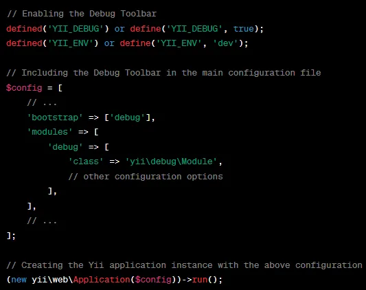 Codebeispiel: Debugging im Yii2 Framework - Abbildung 3
